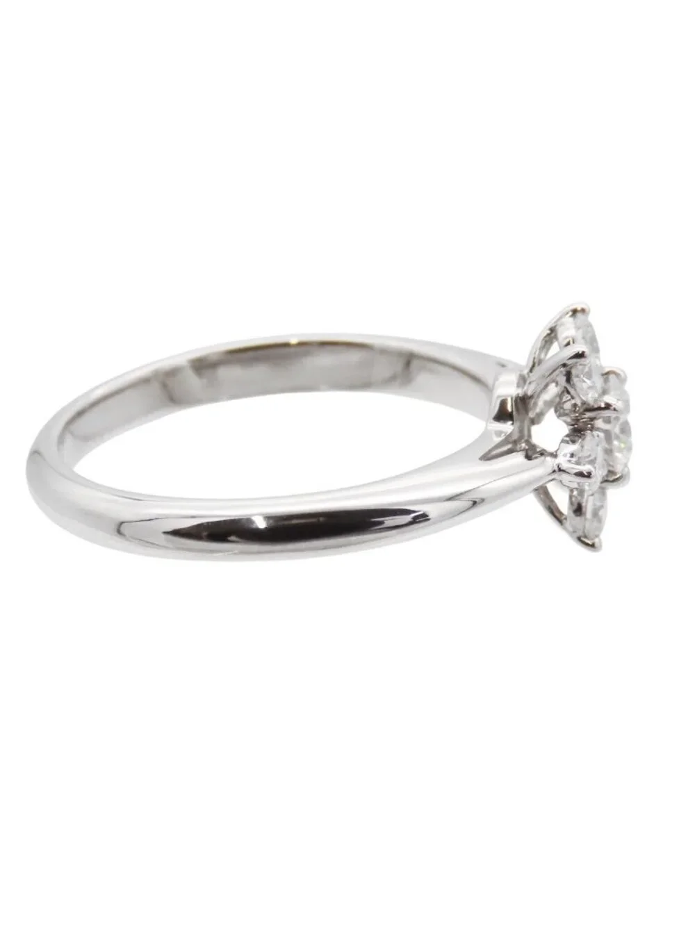 Tiffany & Co Buttercup Ring Platinum Diamond